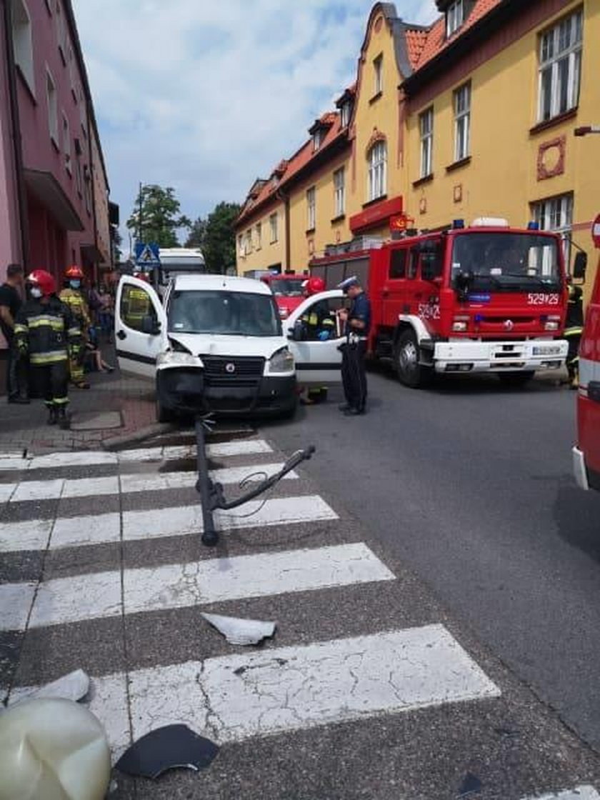 Groźny wypadek w Kamieniu Krajeńskim