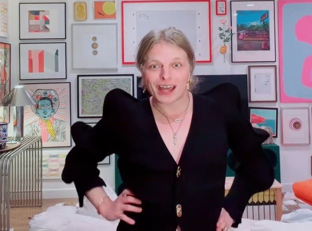 Americká influencerka Gwen McMullen. 