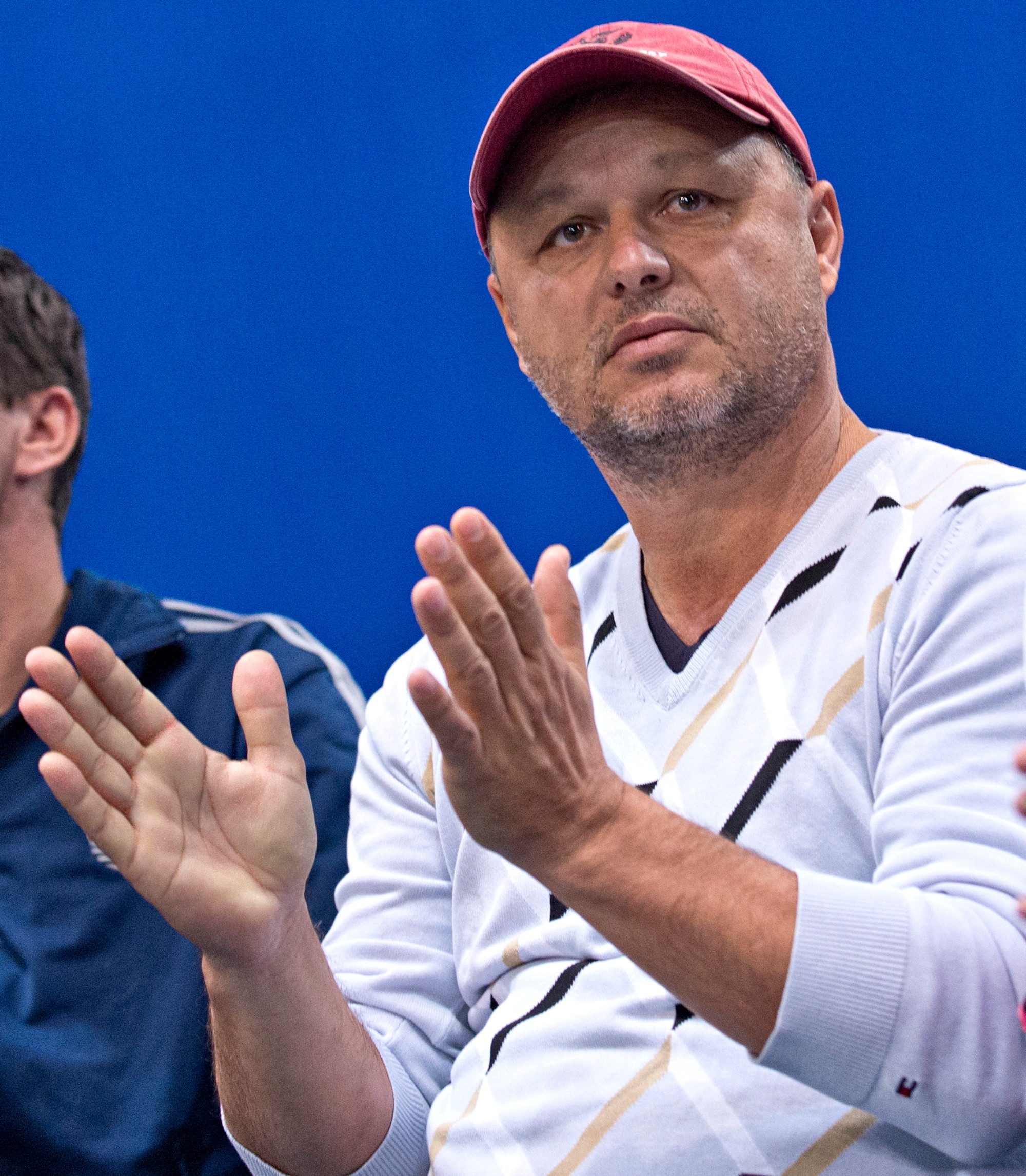Slovenský tenisový tréner Marián Vajda. 
