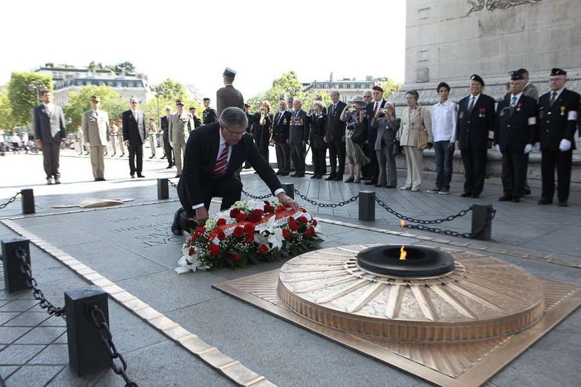 Komorowski na salonach Europy