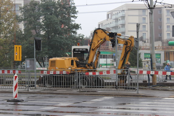 Remont skrzyżowania Hallera i Grabiszyńskiej