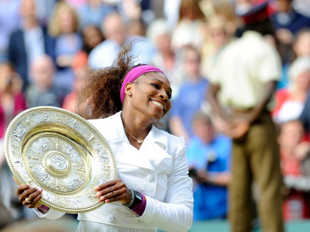 Serena Williams z nagrodą za wygranie Wimbledonu