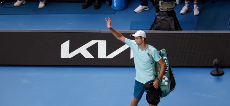 Cezary Pazura na Australian Open. Pochwalił się, jak kibicował Hubertowi Hurkaczowi [WIDEO]