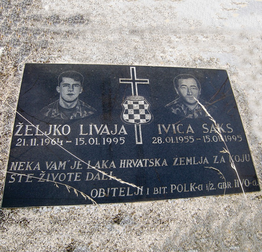 SPOMEN-PLOČA ZA HRVATSKE VOJNIKE