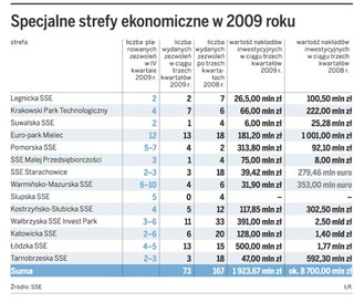 Dopiero koniec 2010 roku będzie lepszy dla stref