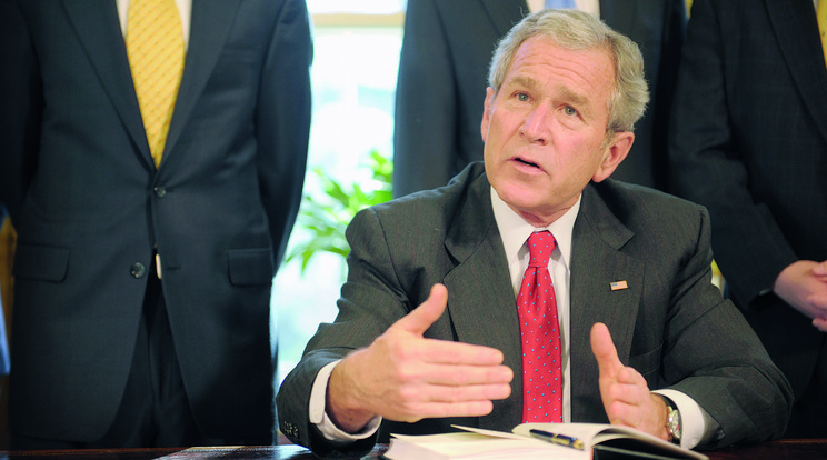 Hetekkel 9/11 előtt az ová-
lis irodában tudatták 
Bushsal, hogy az al-Kaida 
milyen támadásra készül/Fotó: AFP