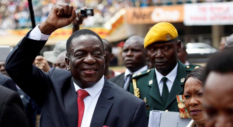 President Emmerson Mnangagwa