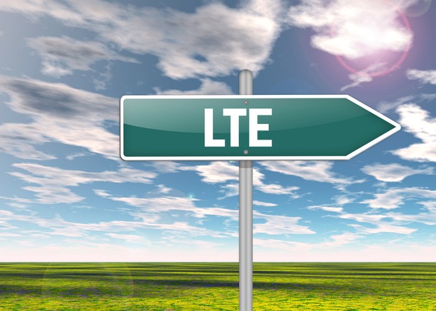 LTE, internet, znak