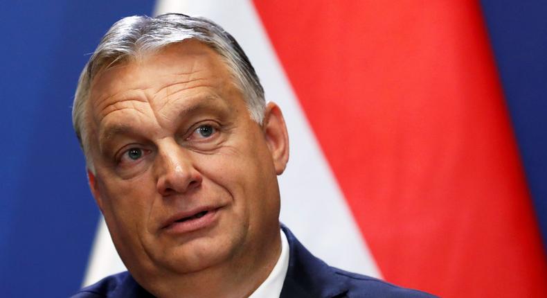 Hungary's PM Orban and Slovakia's PM Matovic hold joint news conference in Budapest
