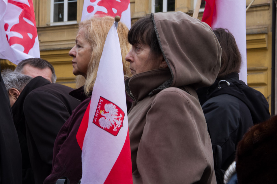 Biało-Czerwony Marsz Pamięci w Krakowie