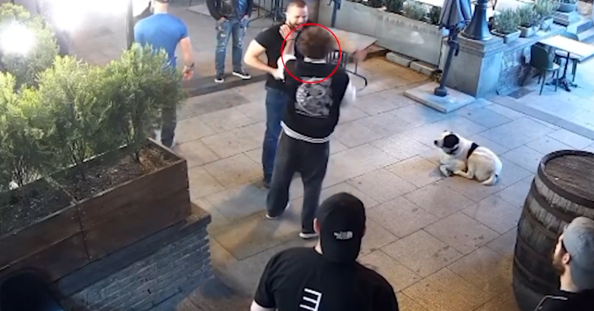 Atak nożem na polskich funkcjonariuszy Straży Granicznej w Gruzji. Jest nagranie