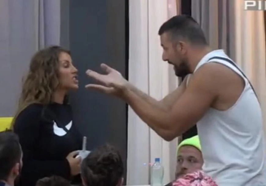 Dalila Dragojević i Vladimir Tomović (Foto: Screenshot TV Pink)