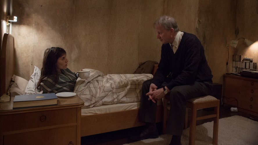 Charlotte Gainsbourg i Stellan Skarsgard w filimie 'Nimfomanka'