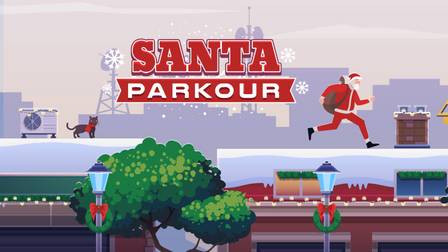 Santa Parkour