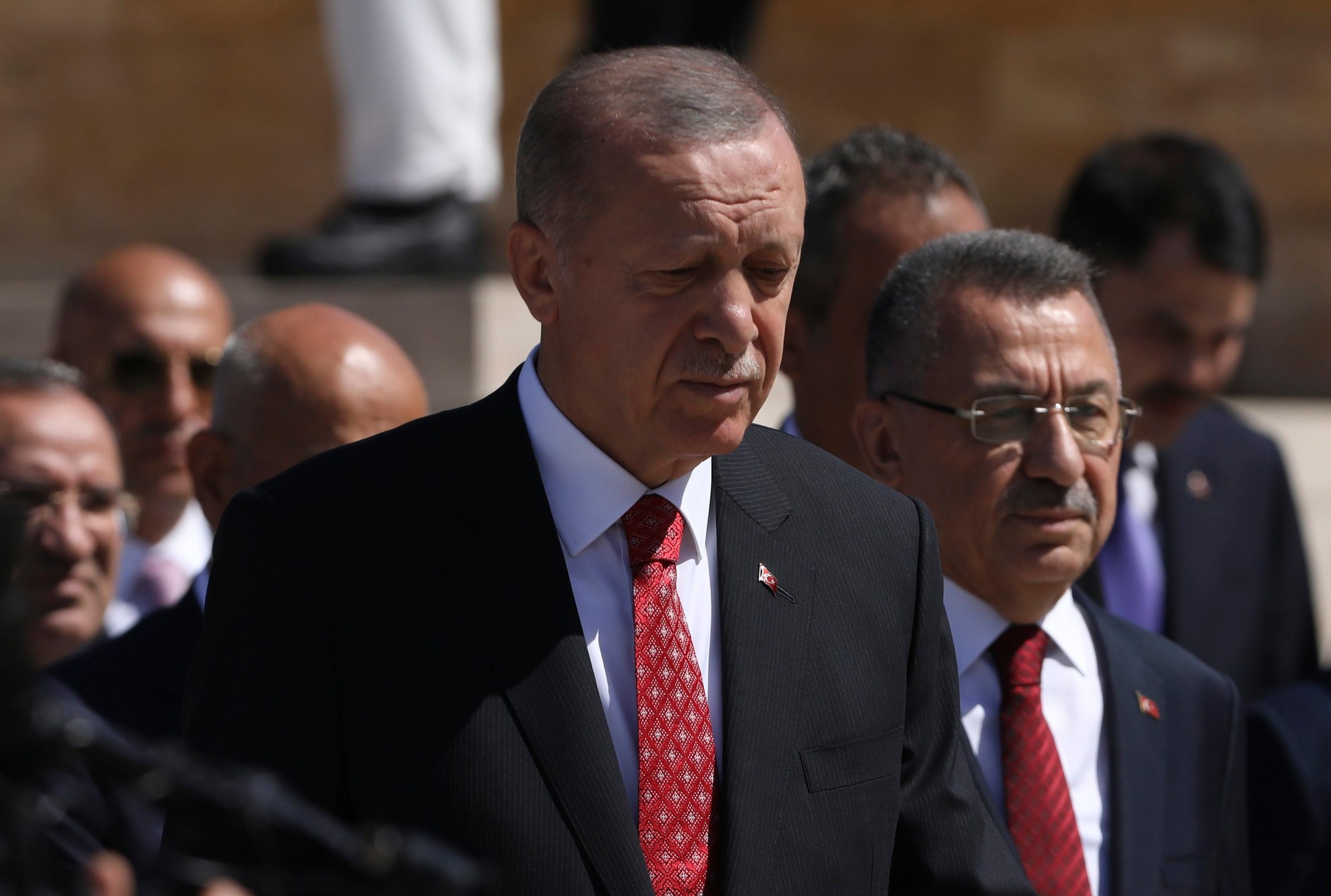 Turecký prezident Recep Tayyip Erdogan. 