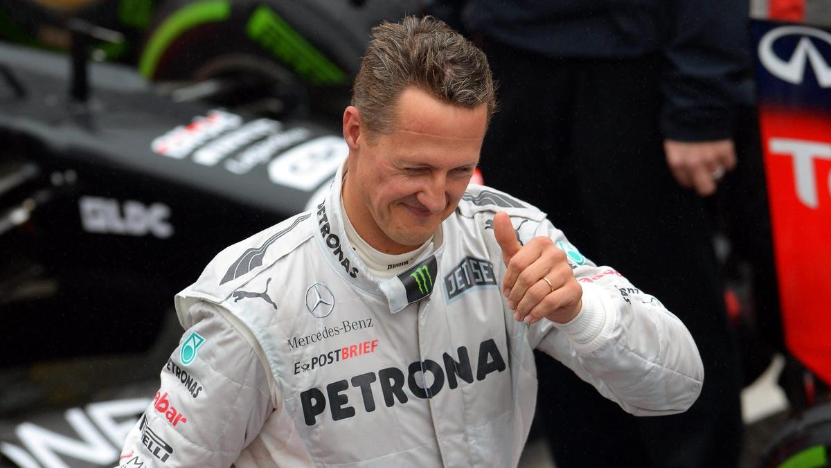 Michael Schumacher, spiaczka