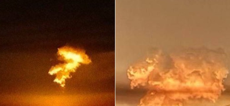 Słupy ognia nad rosyjskim miastem. "Siły Putina bombardują własne stacje"