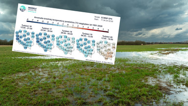 Najwyższe temperatury w kwietniu już za nami. W prognozach widać długi okres chłodów