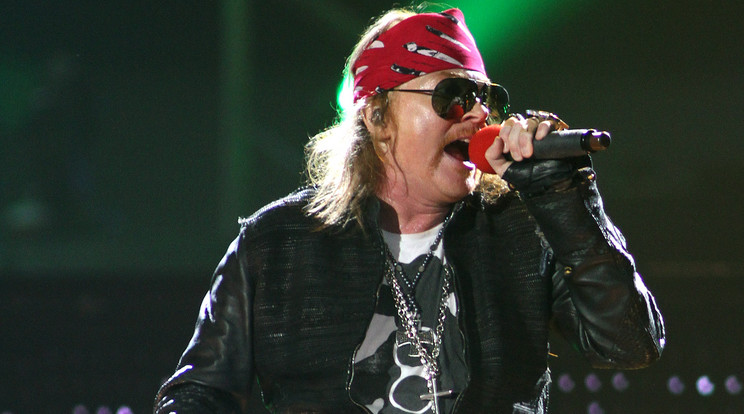 Axl Rose valóban felszedett pár kilót / Fotó: Northfoto