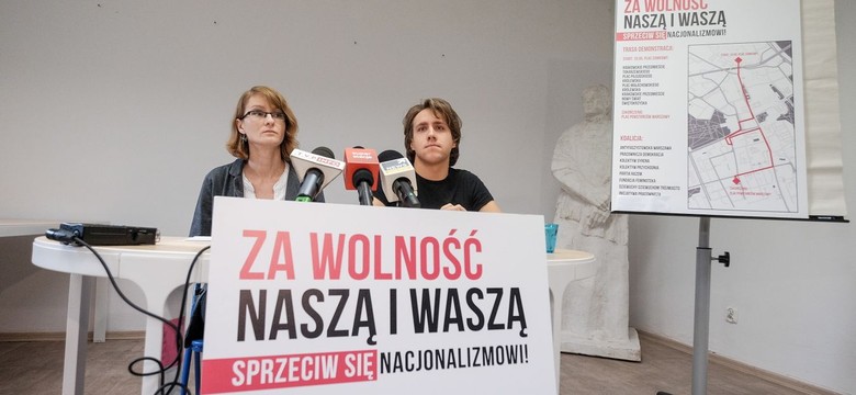 Koalicja antyfaszystowska: Nasz marsz 11 listopada będzie pokojowy