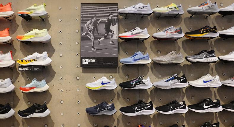 Nike just ousted its CEO after struggling to boost sales.Joe Raedle/Getty Images