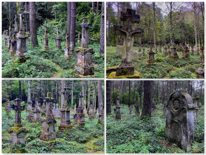 Zabytkowy cmentarz w Starym Brusnie