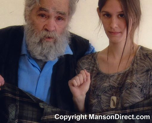 Charles Manson z przyszłą żoną, Elaine Burton / zdjęcie z oficjalnego profilu Charlesa Mansona