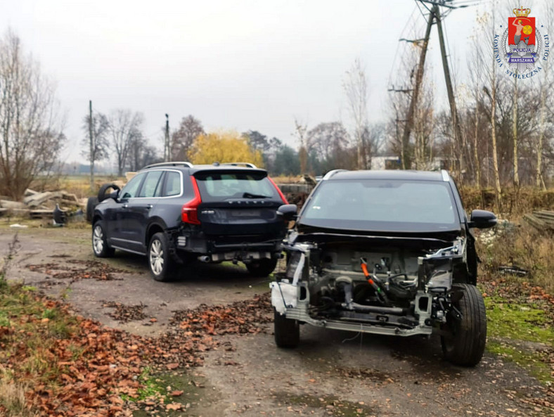 Zatrzymano grupę przestępców kradnących i rozbierających auta