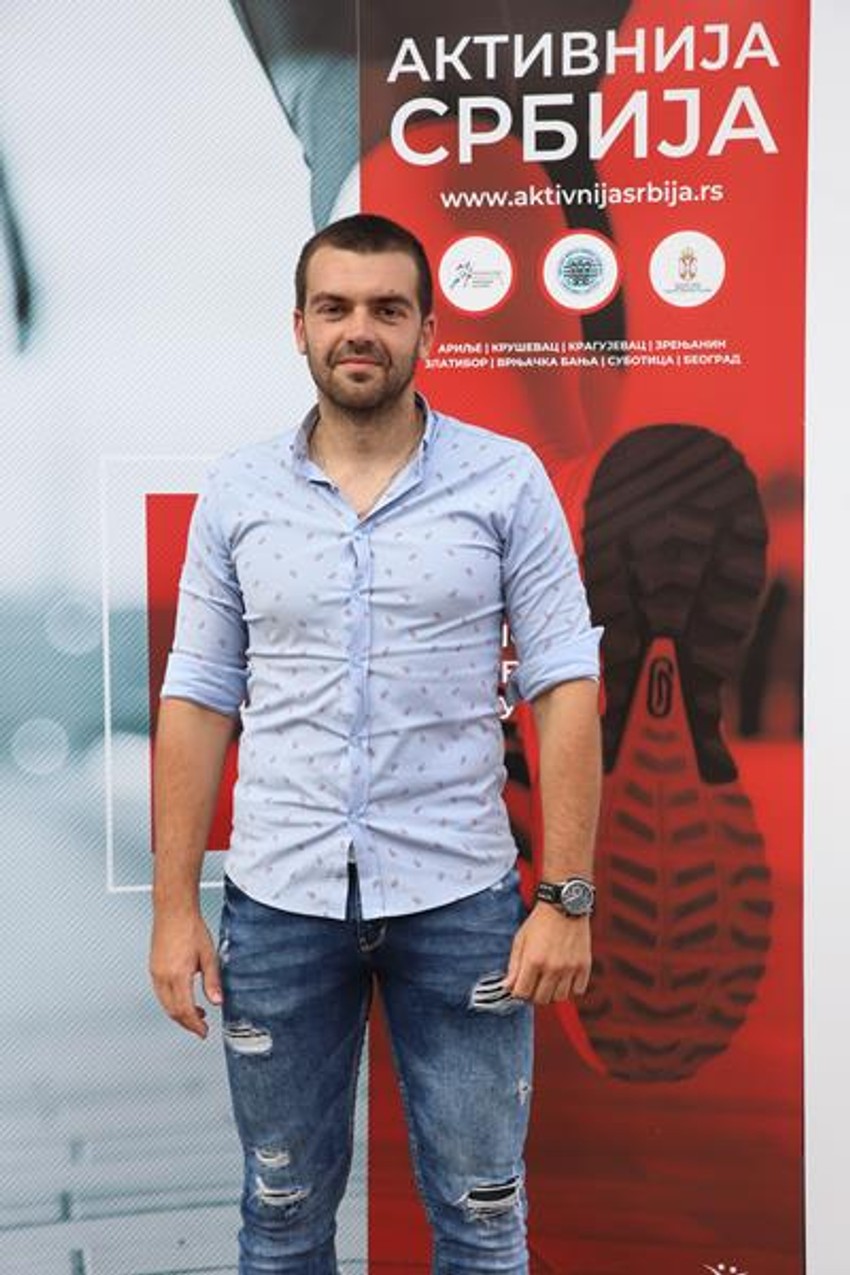 Saša Luković, predsednik Sportskog saveza Arilje