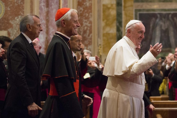 Papież Franciszek w katedrze św. Mateusza w Waszyngtonie