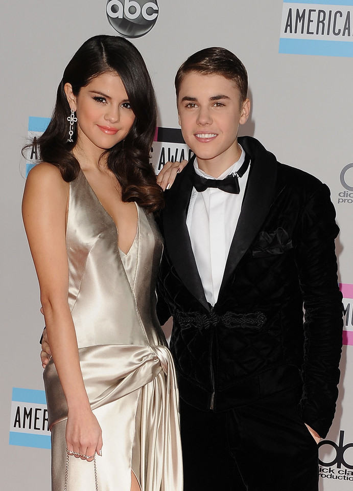 Selena Gomez i Justin Bieber podczas AMA 2011 (fot. Getty Images)