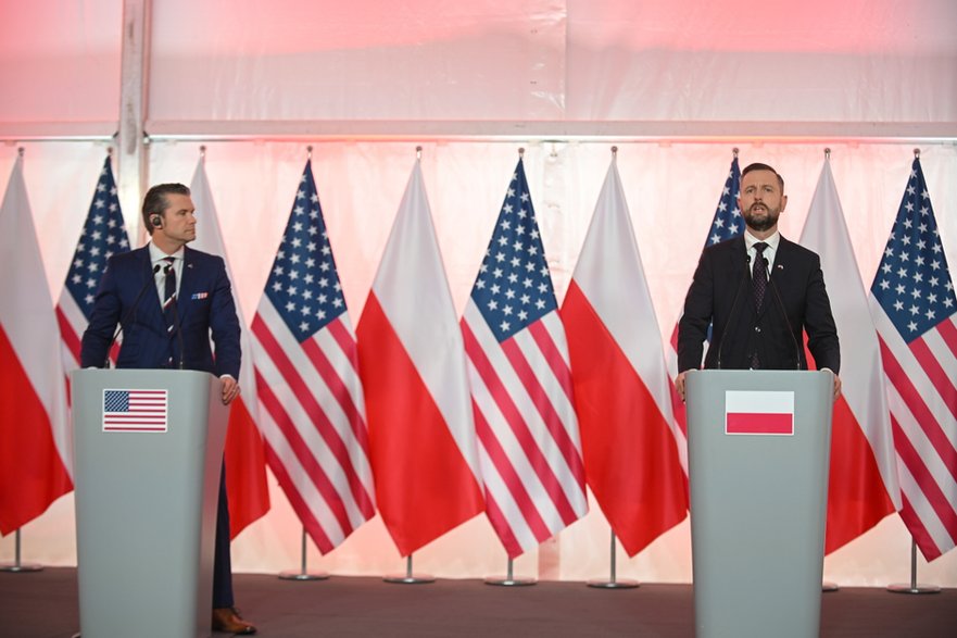Pete Hegseth i Władysław Kosiniak-Kamysz