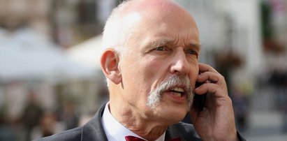 Korwin-Mikke sugeruje, że Tusk i Kaczyński to agenci