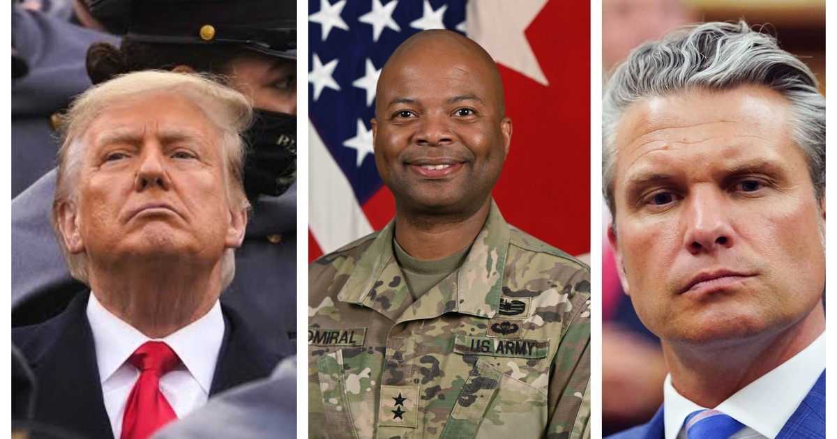 Hegseth backs Trump's first Black American pick to command US Army ...