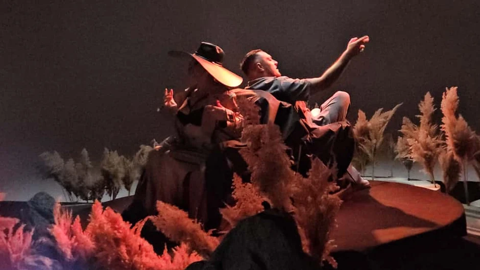 Vanja i Gastoz na snimanju spota