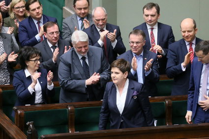 Sejm odrzucił wniosek PO o wotum nieufności dla rządu Beaty Szydło