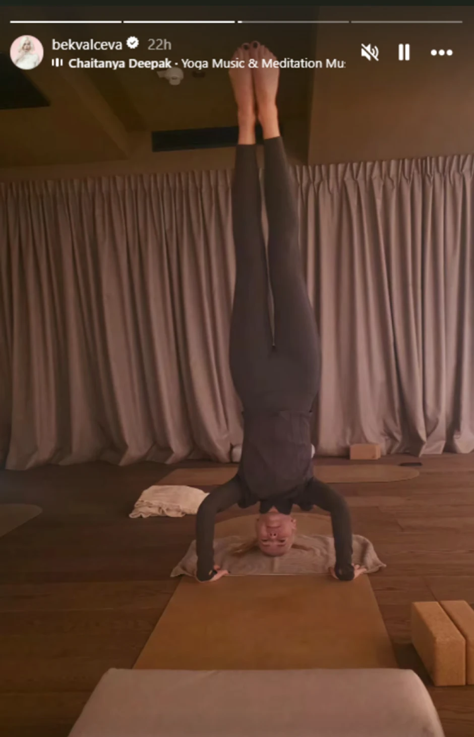 Nataša Bekvalac, joga