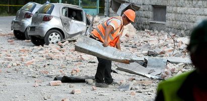 W Albanii zatrzęsła się ziemia. Kilkadziesiąt osób rannych