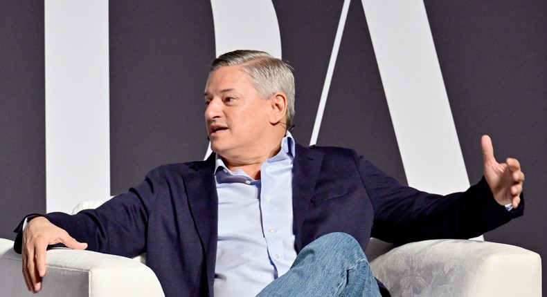 Netflix CEO Ted Sarandos at the 2024 Fast Company Innovation Festival.Eugene Gologursky/Getty Images