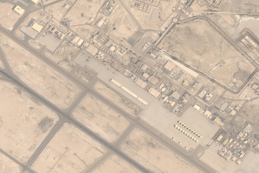 Šteta nakon iranskog napada na američku vazdušnu bazu Al Dafra u Abu Dabiju, Emirati, 15. marta