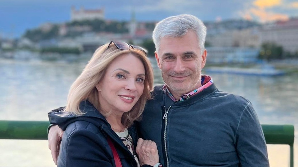 Herečka Zdenka Studenková a dirigent Braňo Kostka.