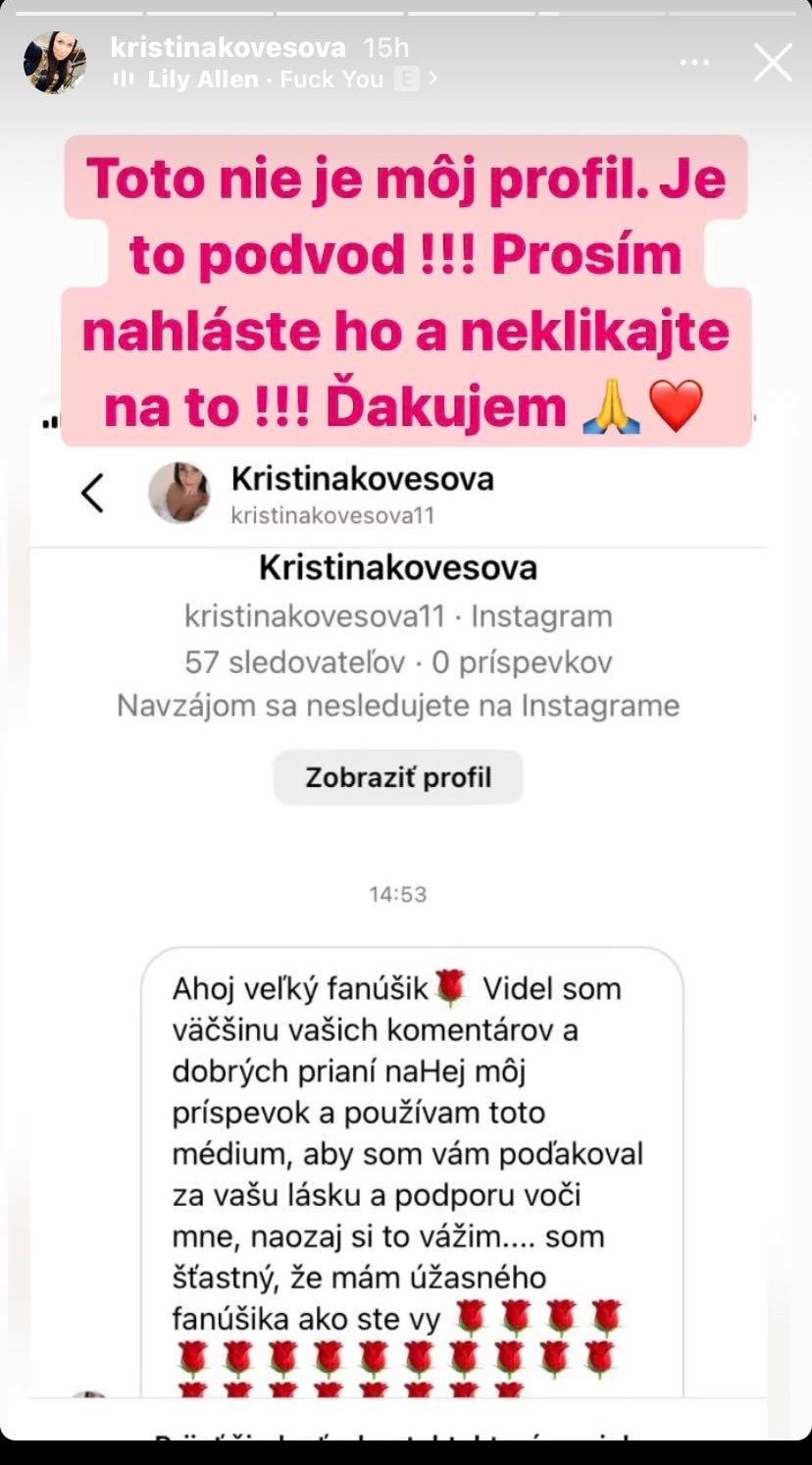 Na sociálnych sieťach sa objavil podvodný účet.