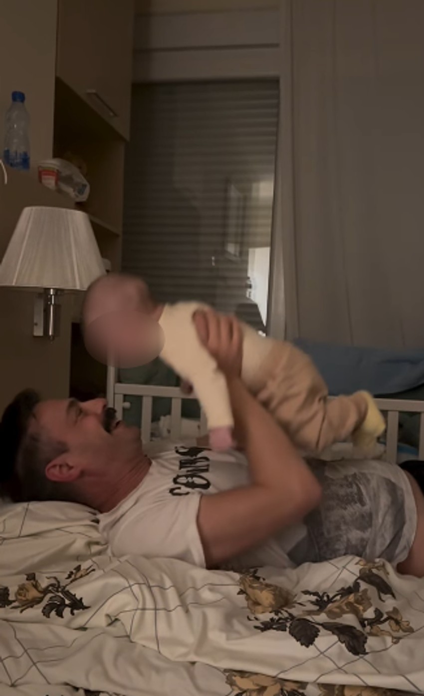 Milan Vasić sa sinom Despotom