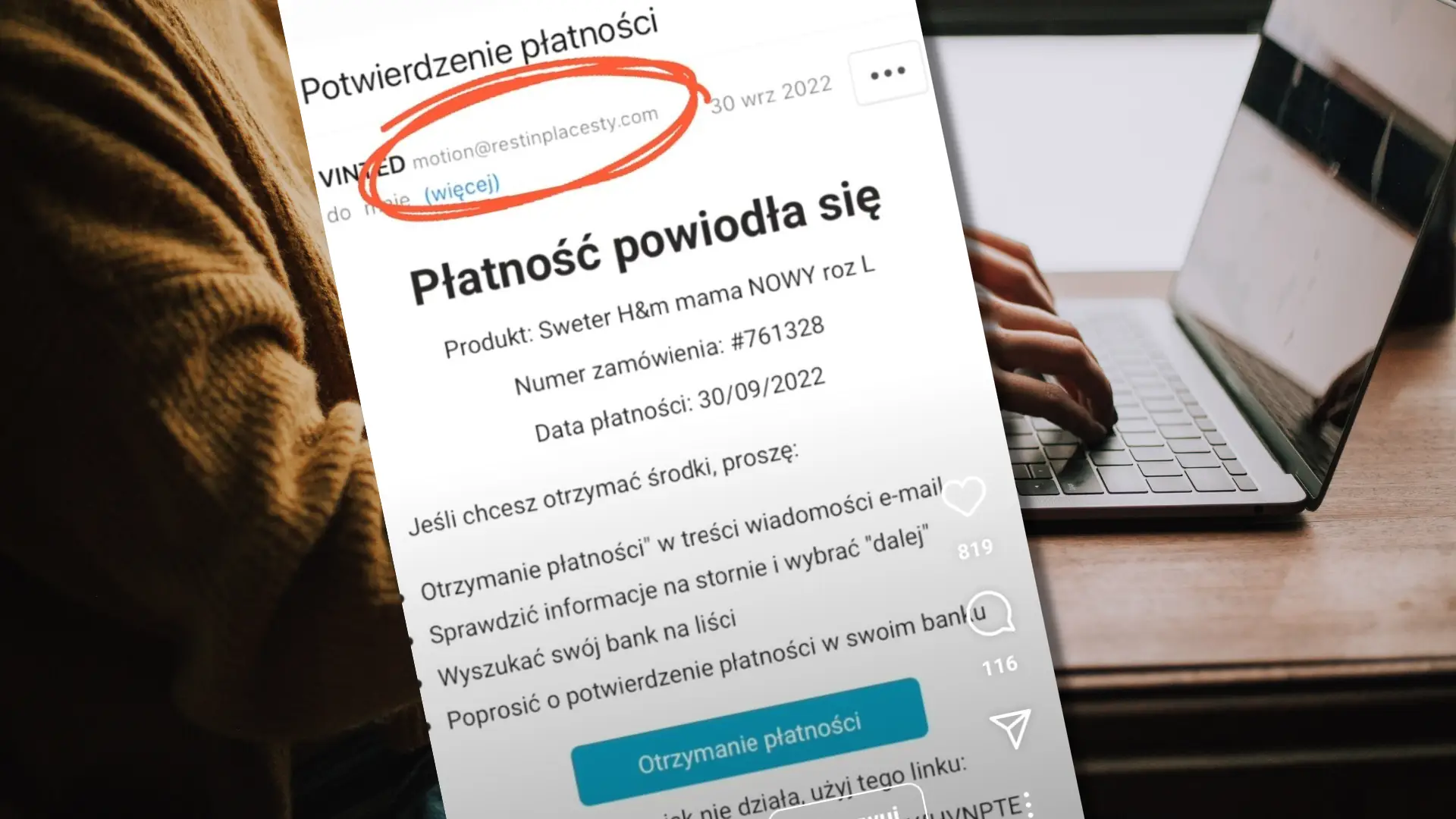 Plaga oszustw "na OLX i Vinted". "O mało nie straciłam wszystkich pieniędzy"