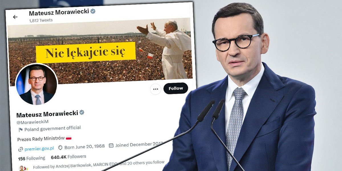 Wymowny gest Mateusza Morawieckiego. Premier stanął w obronie Jana Pawła II.