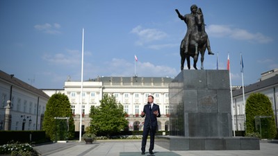 WARSZAWA PREZYDENT DUDA PAŁAC PREZYDENCKI 