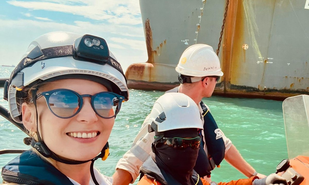 Paulina jest elektroautomatykiem na statku. "Zarobki do 100 tys. euro rocznie"