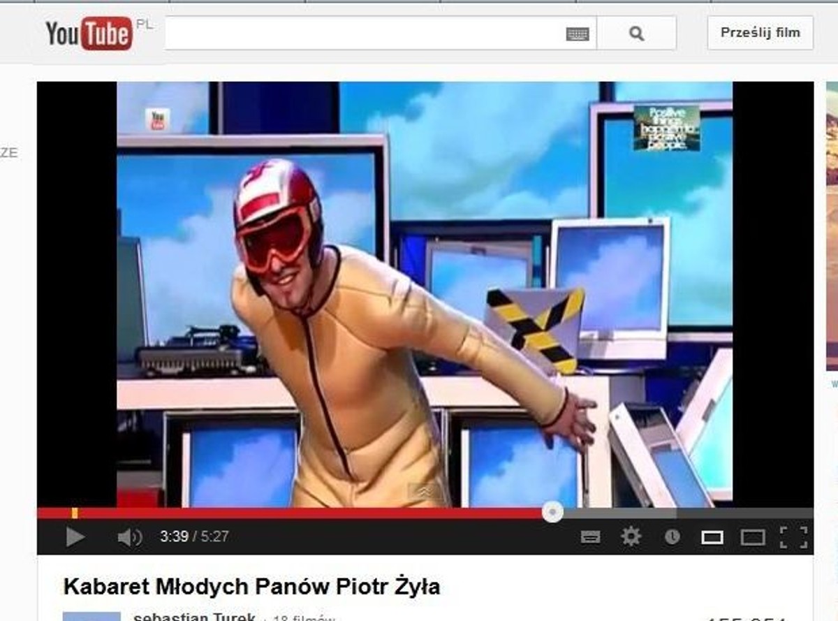 Piotr Żyła bohaterem kabaretowego skeczu