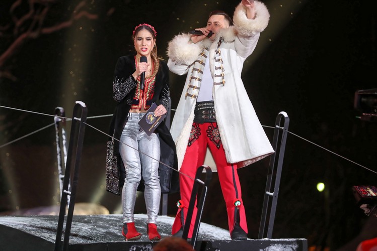 Norbi występuje podczas Sylwestra z Dwójką w Zakopanem