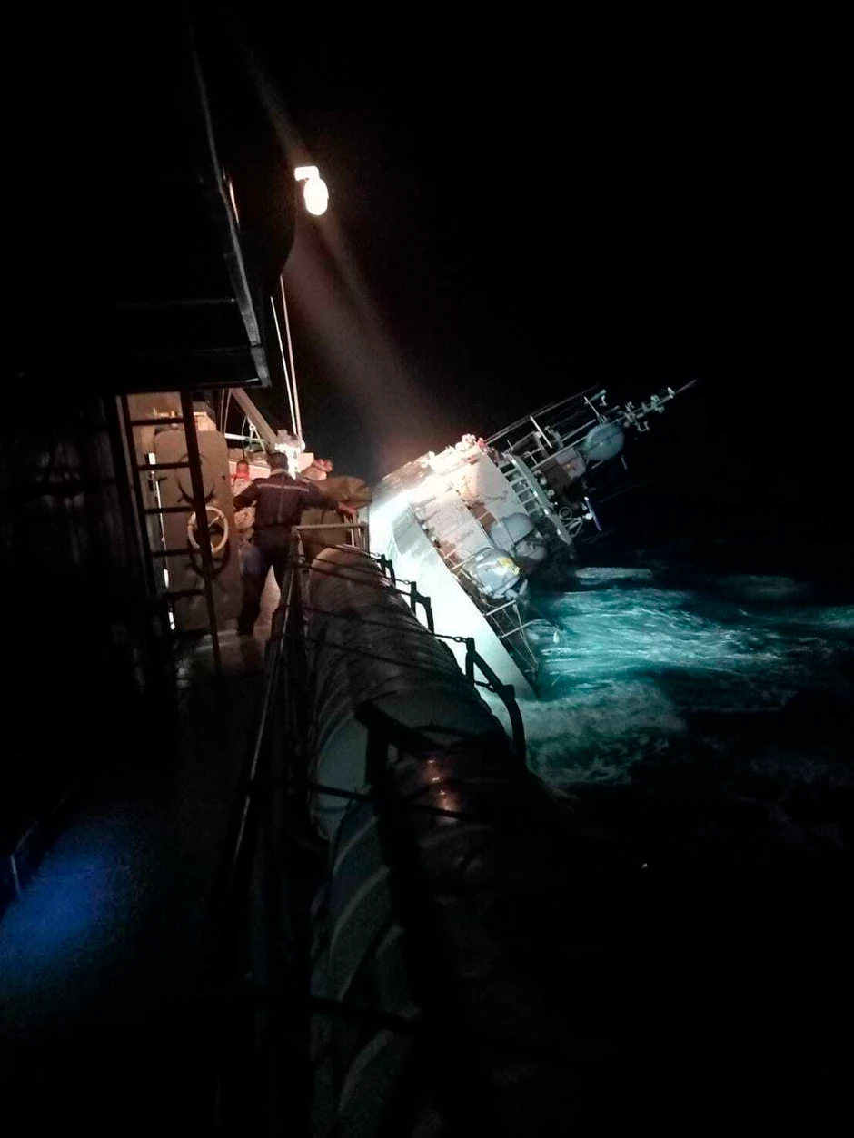 Potonuo brod tajlandske mornarice